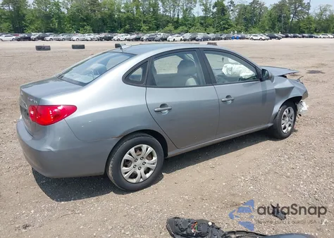 2010 Hyundai Elantra Gls из США, поврежденный, VIN KMHDU4ADXAU157989